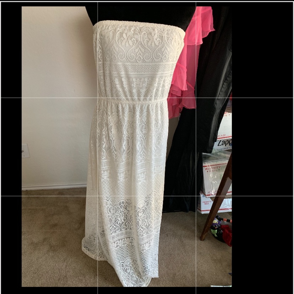 Beautiful knit dress in cream
